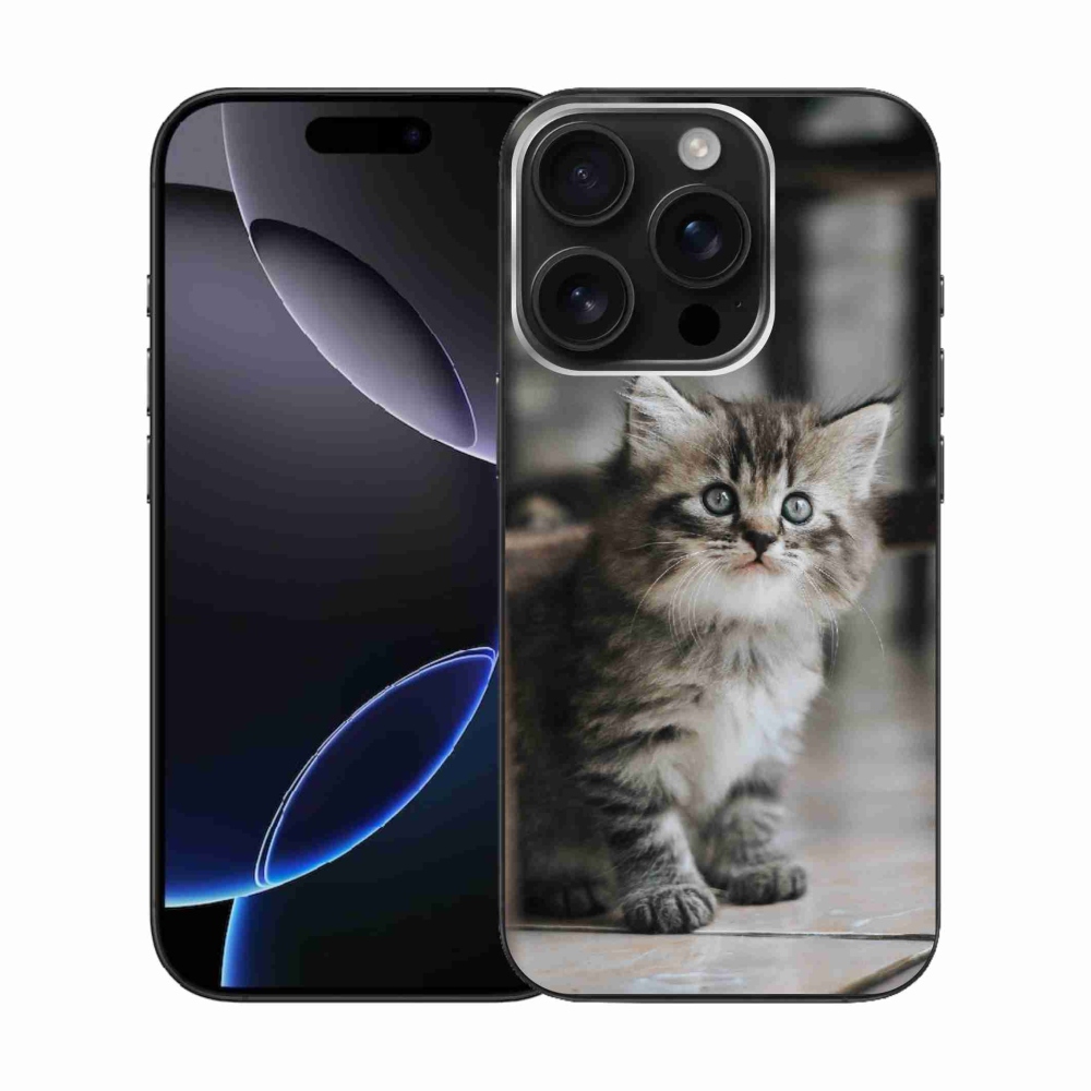 Zselés borítás mmCase iPhone 16 Pro készülékhez - cica