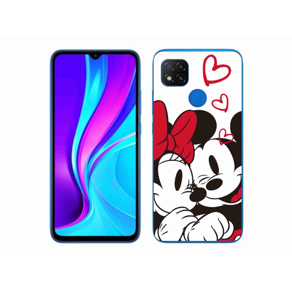 Gél borító mmCase a Xiaomi Redmi 9C-hez - minnie és mickey