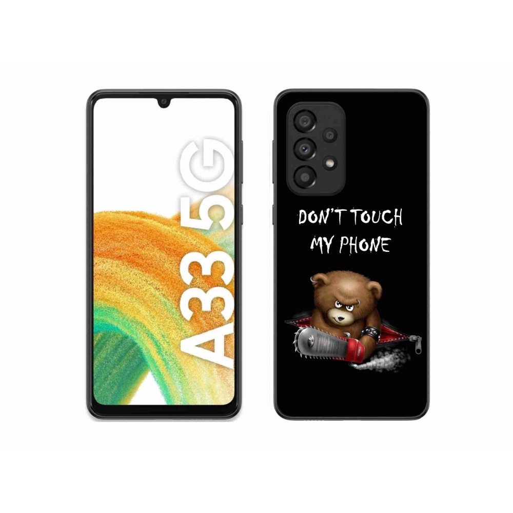 Gél védőburkolat mmCase Samsung Galaxy A33 5G - ne érintse meg a telefont