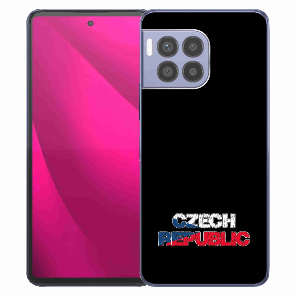 Zselés borítás mmCase a T-Mobile T Phone 2 Pro készülékhez - Csehország fekete háttér