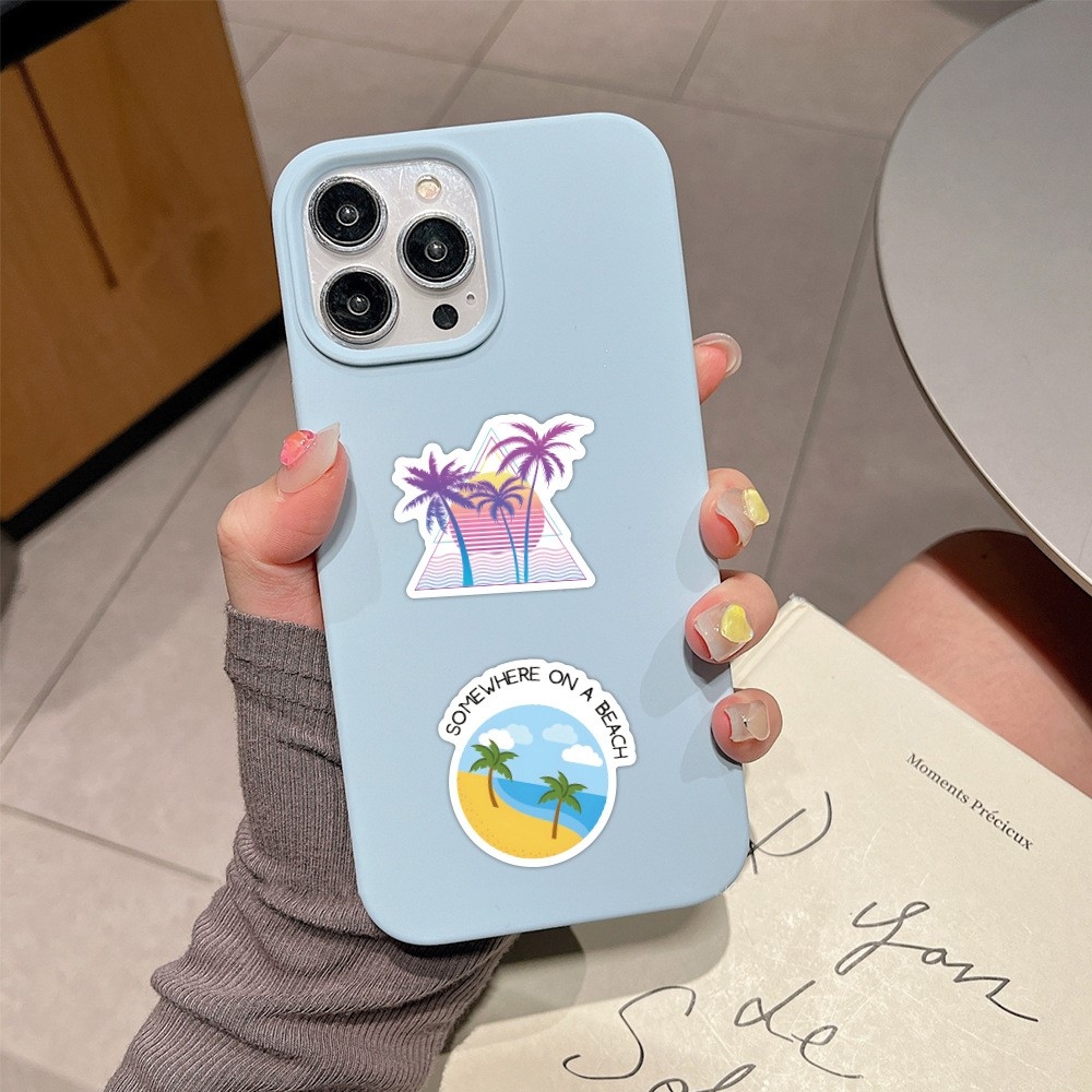 Nyári matricakészlet (120 db) - tengerparti motívumok