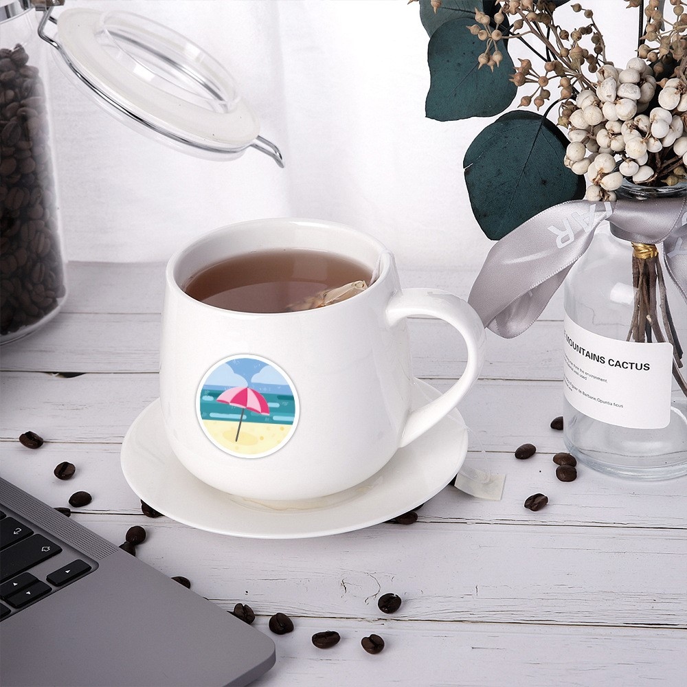 Nyári matricakészlet (120 db) - tengerparti motívumok