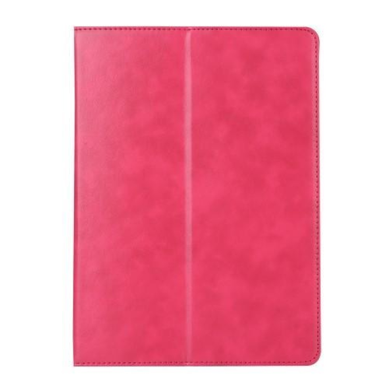 Biztonságos PU bőr tok iPad Pro 12.9 2017 - rózsaszínű