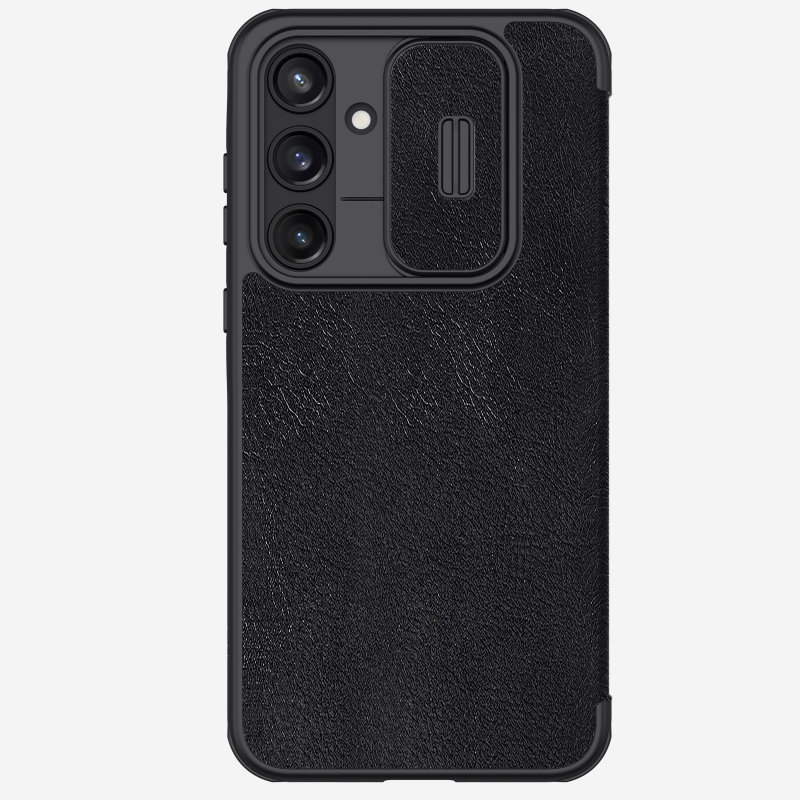 Nillkin Qin Book PRO tok a Samsung Galaxy A55 5G fekete tokhoz