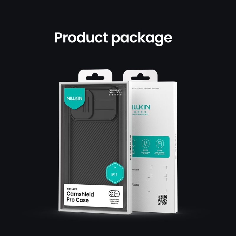 Nillkin CamShield PRO hátlap az Apple iPhone 17 készülékhez Kék