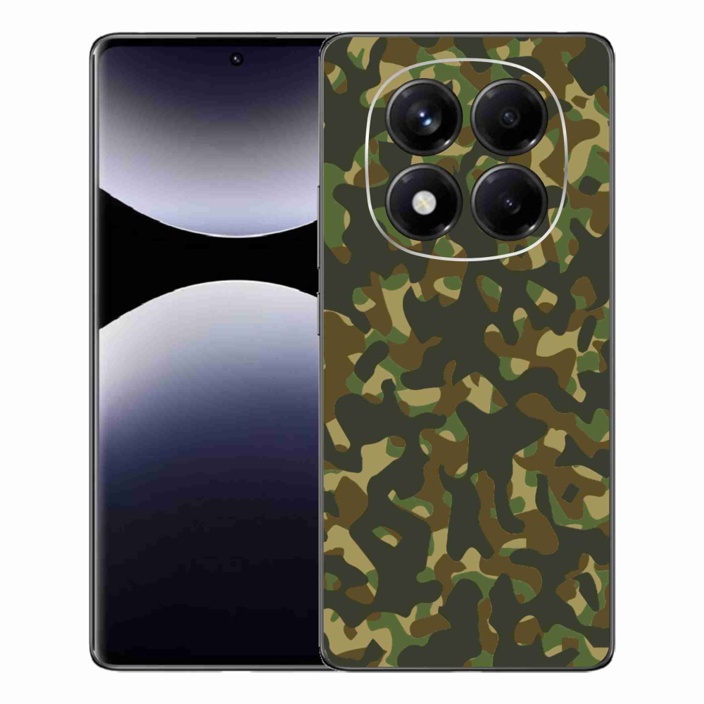 Zselés borítás mmCase a Xiaomi Redmi Note 14 Pro számára - álcázó minta 1