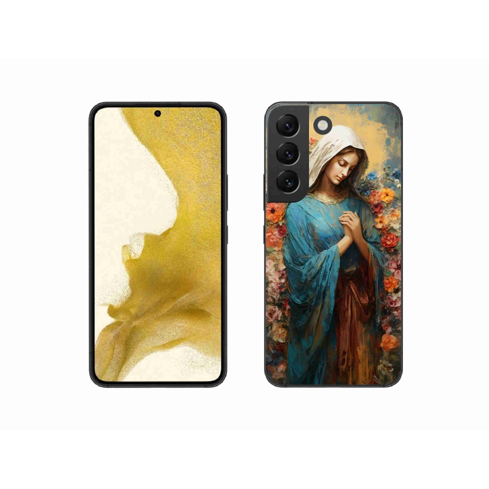 Zselés borítás mmCase Samsung Galaxy S22 5G - szent nőhöz