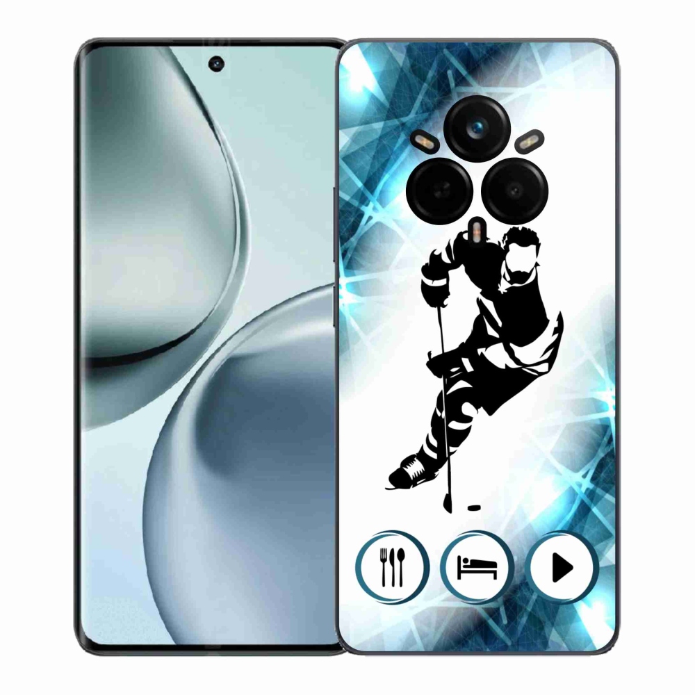 Gél borítás mmCase a Realme 14 Pro 5G-n - jégkorong 1