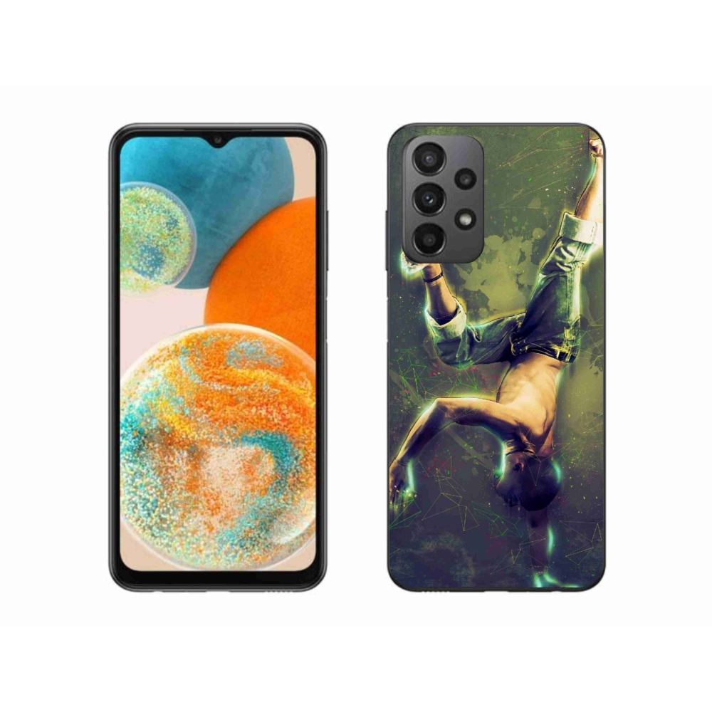 Gél borítás mmCase Samsung Galaxy A23 4G/5G készülékhez - breakdance