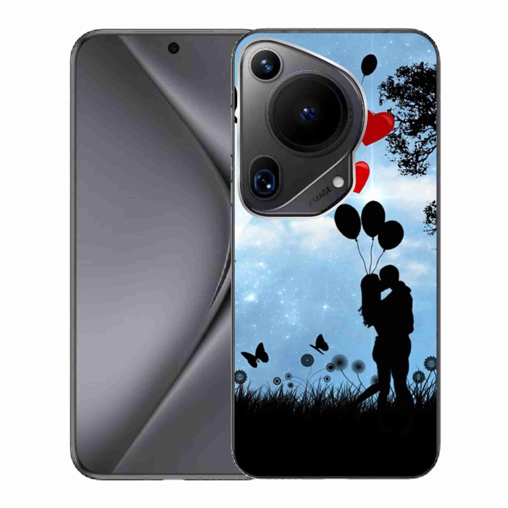 Gél tok mmCase a Huawei Pura 70 Ultra számára - szerelmespár