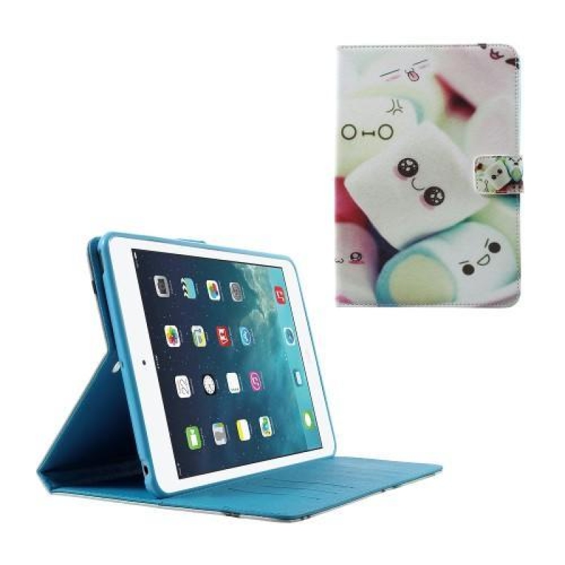 Scene PU bőr tok mágneses záródással iPad mini 3 / iPad mini 2 / iPad mini - cukorka