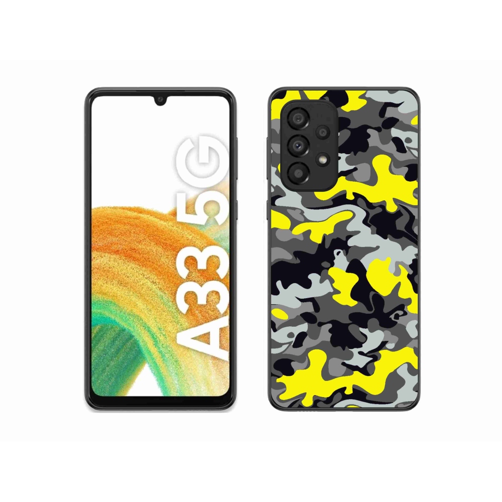 Zselés borítás mmCase Samsung Galaxy A33 5G - terepszínű minta 6