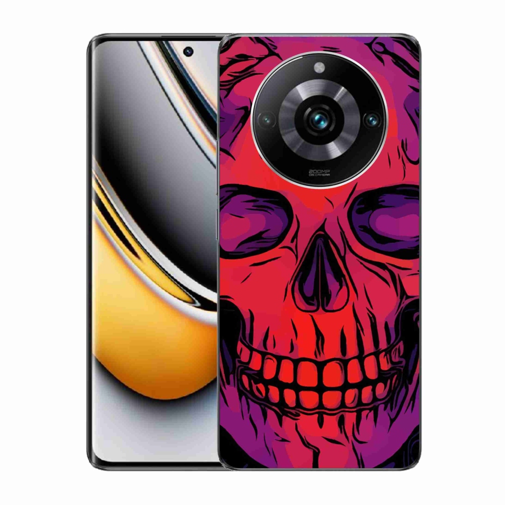Gél tok mmCase a Realme 11 Pro/11 Pro+ készülékhez - koponya