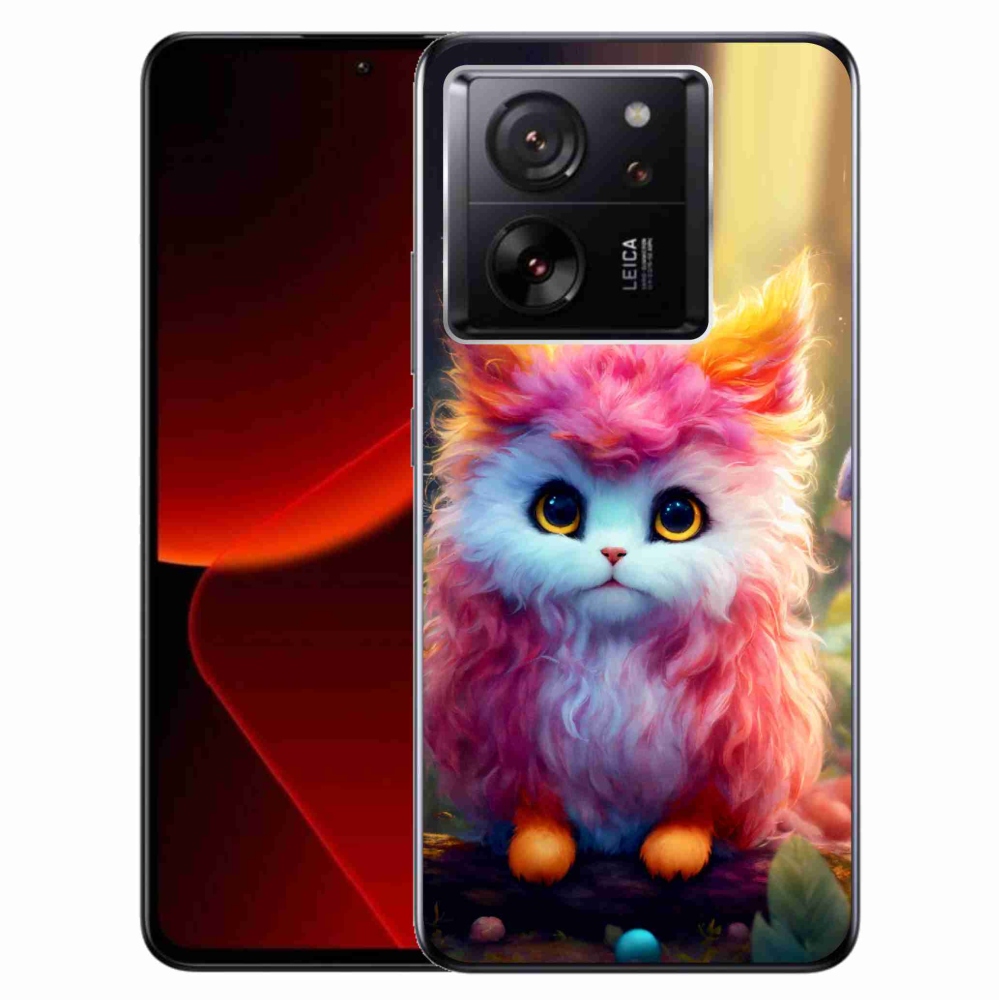 Gél borítás mmCase a Xiaomi 13T/13T Pro számára - aranyos cica 5