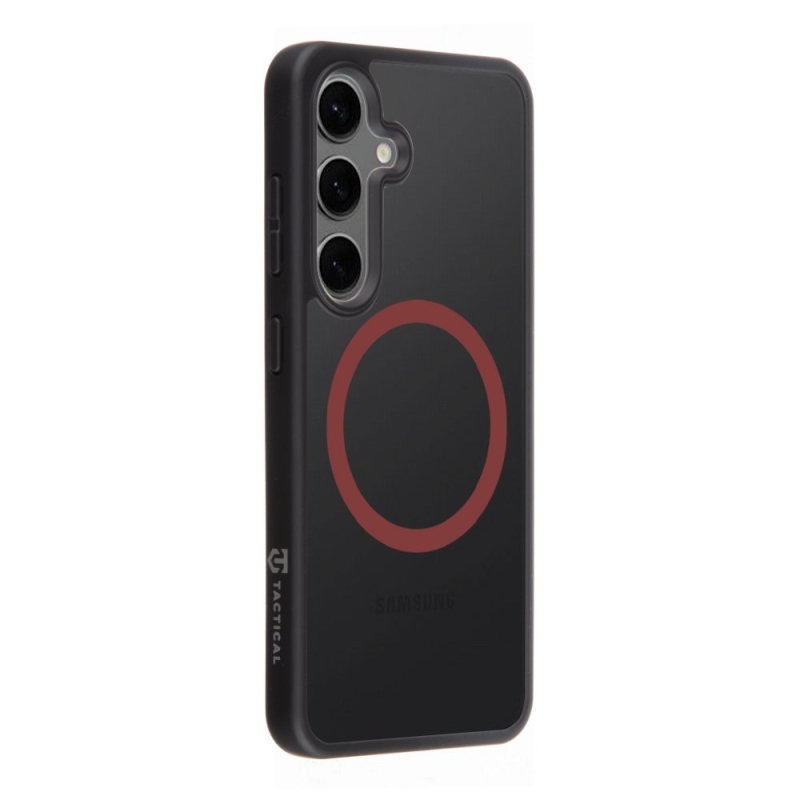 Taktikai MagForce Hyperstealth 2.0 borító Samsung Galaxy S24 fekete/piroshoz