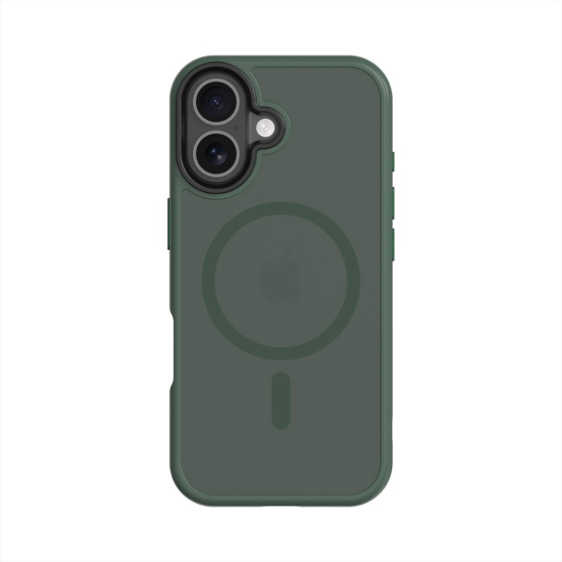Taktikai MagForce Hyperstealth borító iPhone 17-hez Erdei zöld