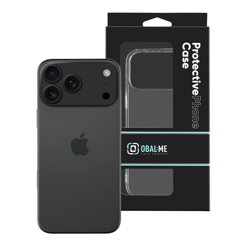 COVER:ME TPU borító az Apple iPhone 17 Pro Max készülékhez Átlátszó
