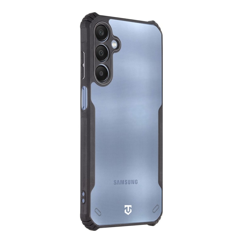Tactical Quantum Stealth Cover for Samsung Galaxy A25 5G Clear/Black (átlátszó/fekete)