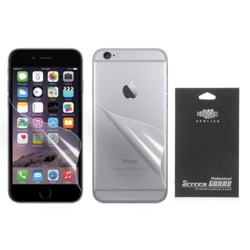 Előlapi és hátlapi fóliakészlet iPhone 6 Plus és iPhone 6s Plus készülékhez