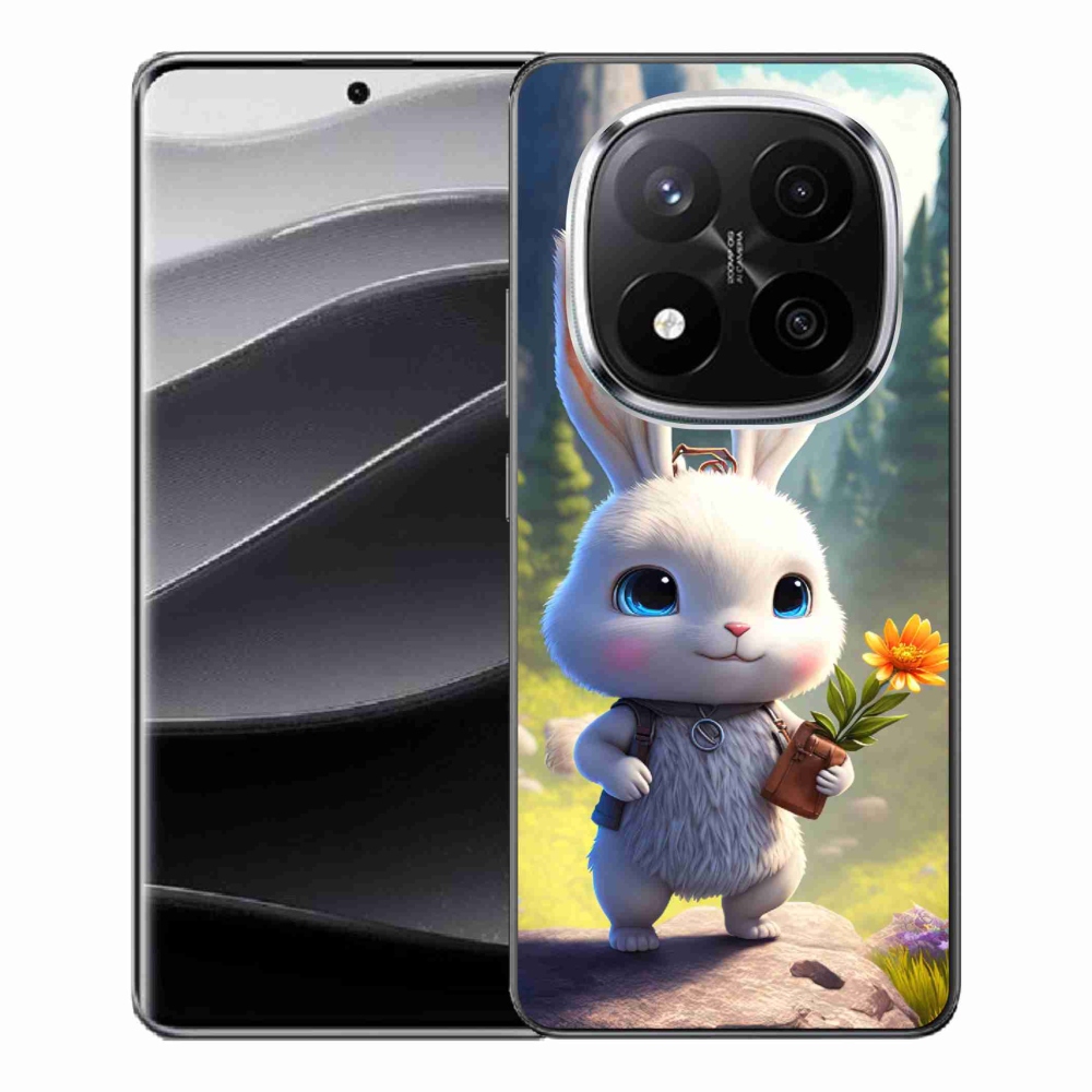 Gél borítás mmCase a Xiaomi Redmi Note 14 Pro+ 5G számára - aranyos nyuszi