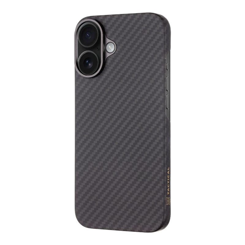 Taktikai MagForce Aramid borító Apple iPhone 16-hoz Fekete