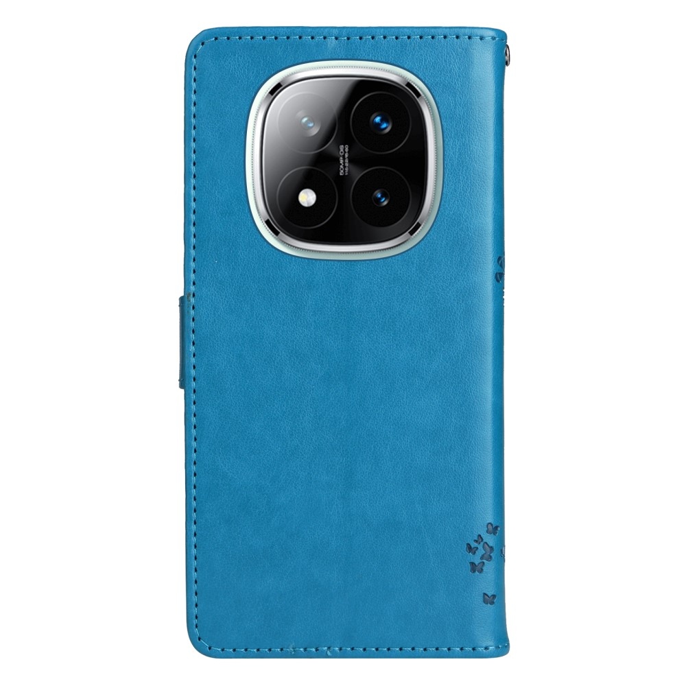 Fák könyve tok Xiaomi Redmi Note 14 Pro 5G/Poco X7 5G/Note 14 Pro+ 5G - kék