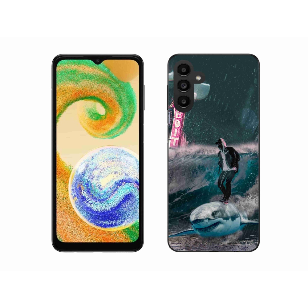 Zselés borítás mmCase Samsung Galaxy A04s (164.7x76.7x9.1mm) - cápa