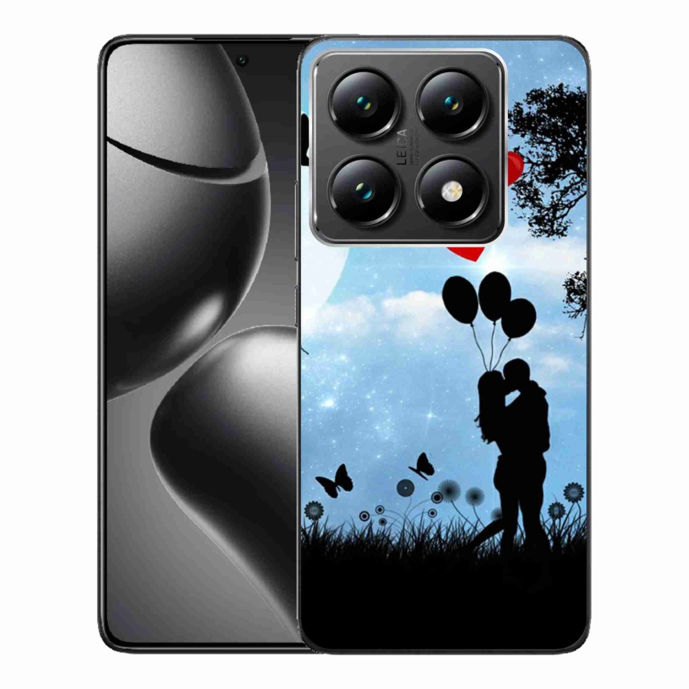 Gél borítás mmCase a Xiaomi 14T Pro számára - szerelmespár