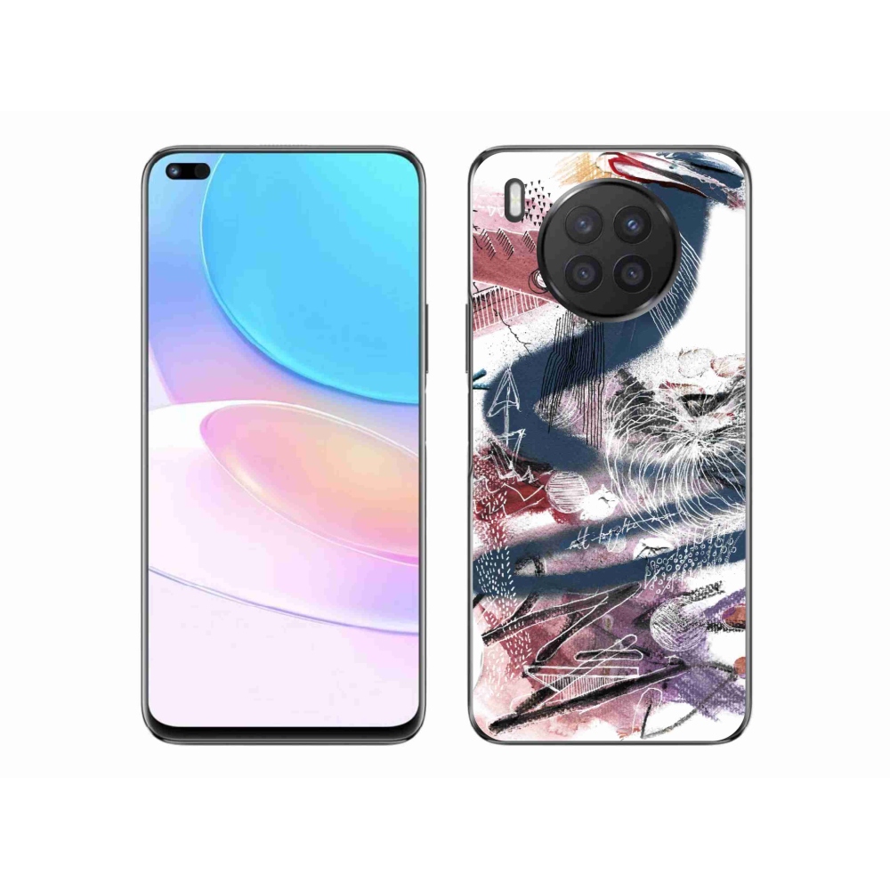 Gél borítás mmCase a Huawei Nova 8i készülékhez - absztrakt motívum 28