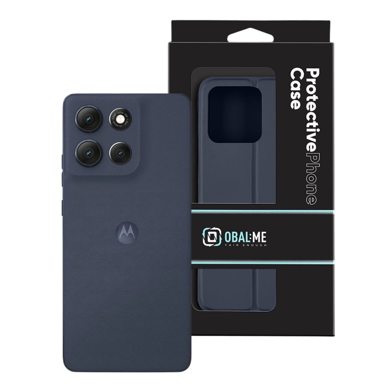 Csomag:ME SmoothTouch tok Motorola G86/G86 Power sötétkékhez