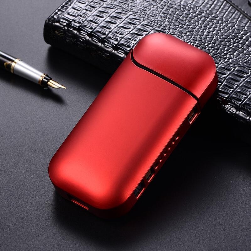 Műanyag tok az IQOS 2.0/2.4 készülékhez - piros színű