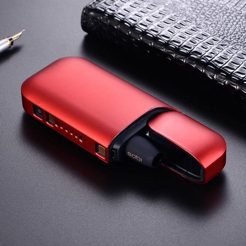 Műanyag tok az IQOS 2.0/2.4 készülékhez - piros színű