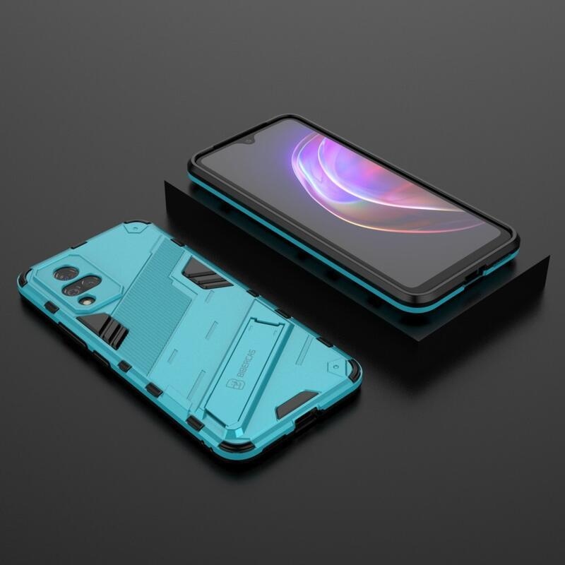 Ütésálló hibrid borítás a Vivo V21 4G/5G készülékhez - világoskék színben