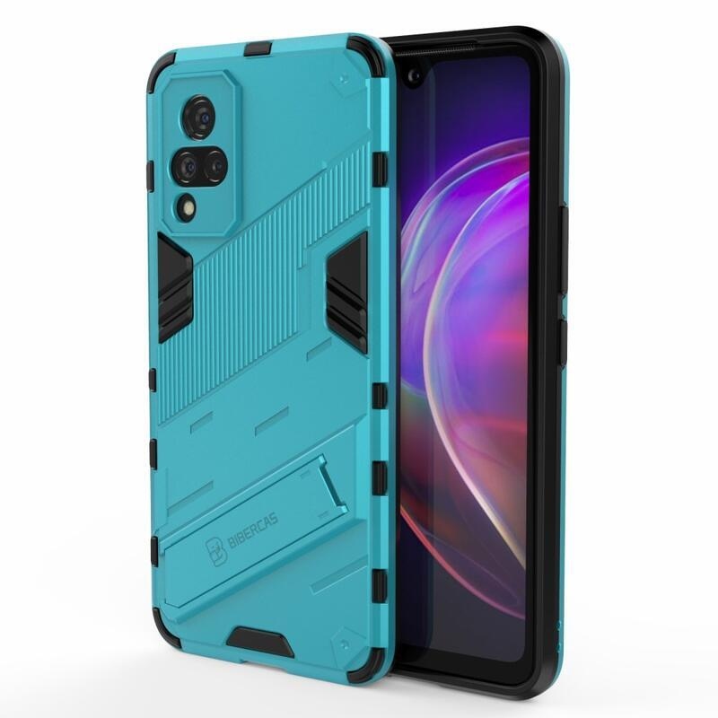 Ütésálló hibrid borítás a Vivo V21 4G/5G készülékhez - világoskék színben