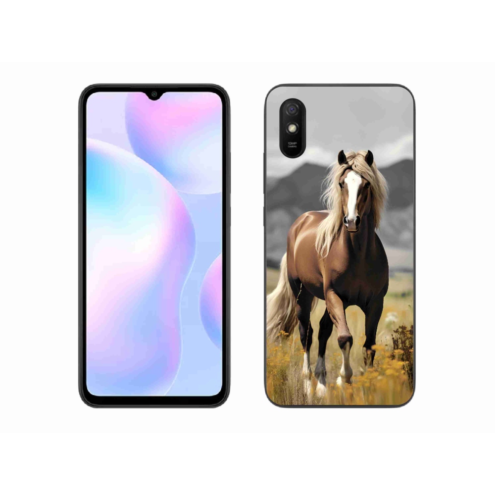 Gél borítás mmCase a Xiaomi Redmi 9A - barna ló 1