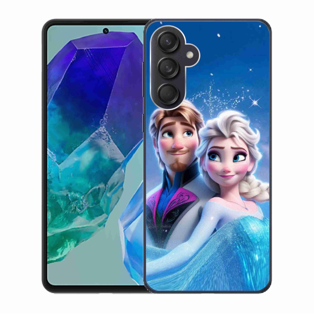 Zselés borítás mmCase Samsung Galaxy M55 5G - Ice Kingdom 1
