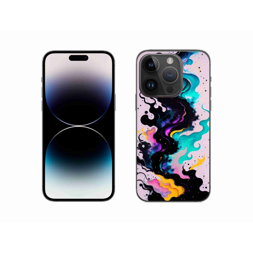 Gél borítás mmCase iPhone 14 Pro készülékhez - absztrakt motívum 4