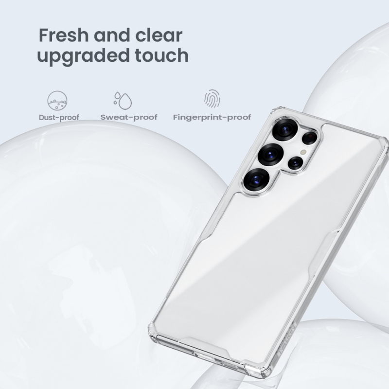 Nillkin Nature TPU PRO Cover for Samsung Galaxy S25 Ultra átlátszó borítás