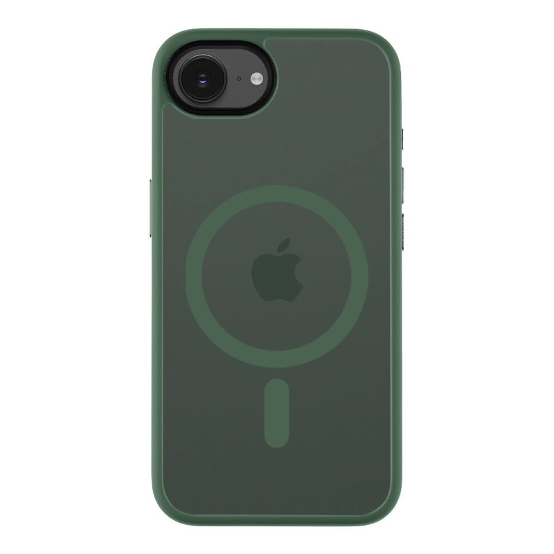 Taktikai MagForce Hyperstealth borító iPhone 16e-hez Erdei zöld