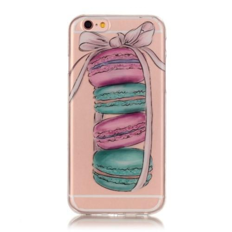 Átlátszó bőrzselé tok iPhone 6 Plus és iPhone 6s Plus készülékhez - macronky