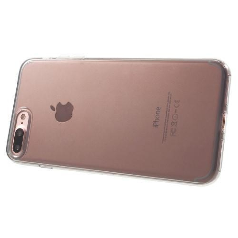 SkinCase zselés tok iPhone 7 Plus és 8 Plus készülékhez - szürke