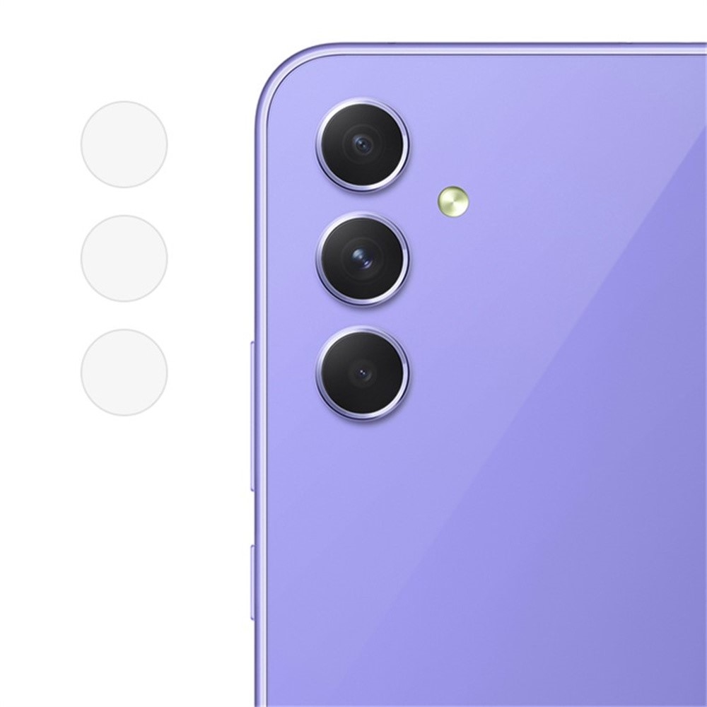 Kamera lencse üveg Samsung Galaxy A15 4G/5G (különálló üveg) - fekete