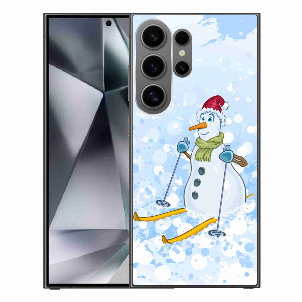 Gél védőhuzat mmCase Samsung Galaxy S24 Ultra készülékhez - hóember