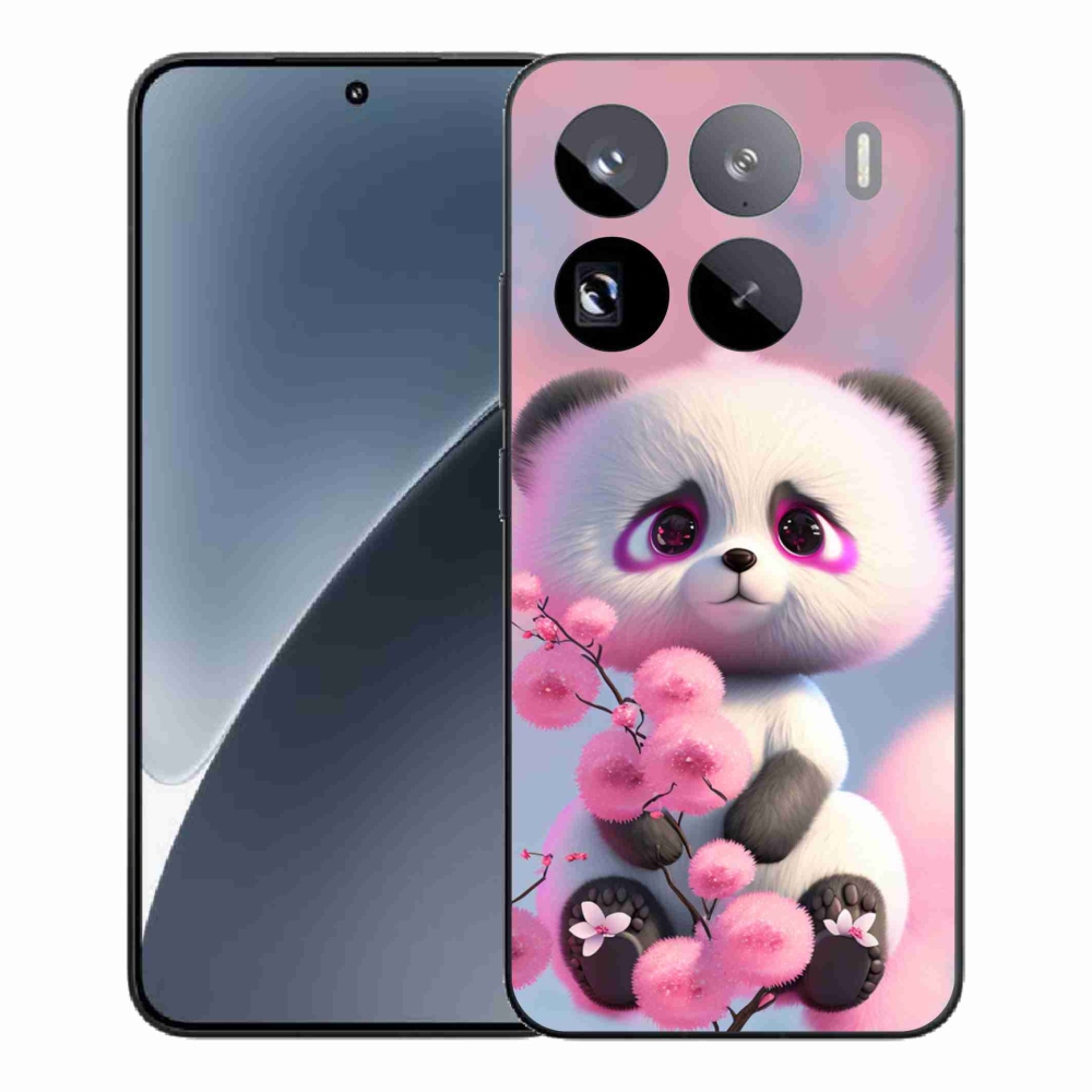Gél borítás mmCase a Xiaomi 15 Pro-hoz - aranyos panda 1