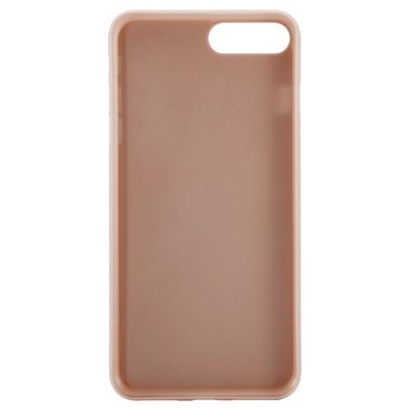 Elegáns műanyag tok iPhone 8 Plus és iPhone 7 Plus készülékhez - khaki színben