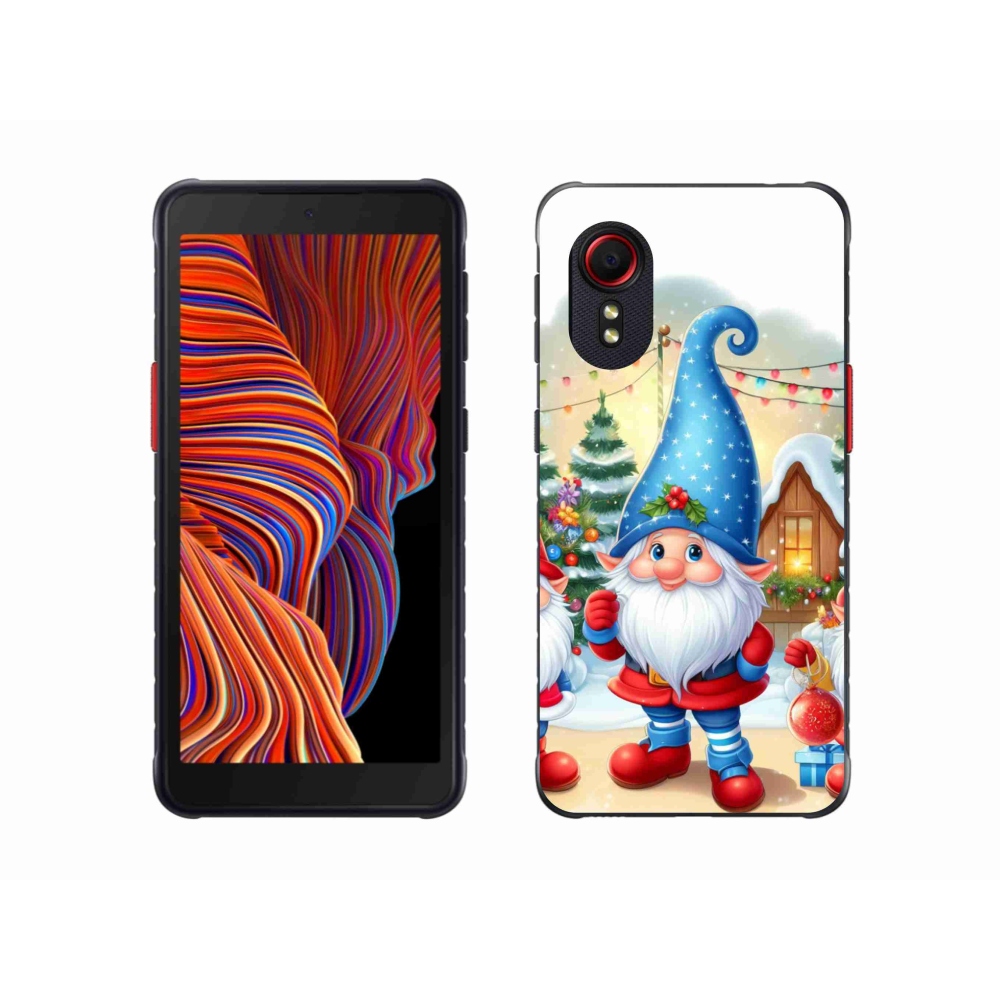 Gél borítás mmCase Samsung Galaxy Xcover 5 - Karácsonyi manók
