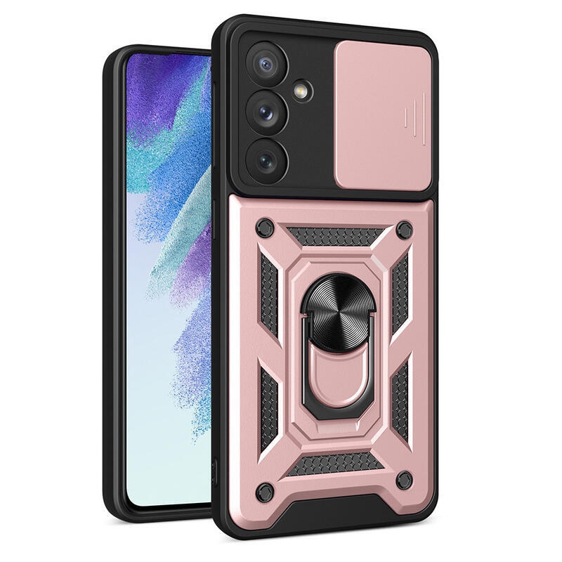 Csúszásálló hibrid borítás Samsung Galaxy A54 5G készülékhez - rózsaarany