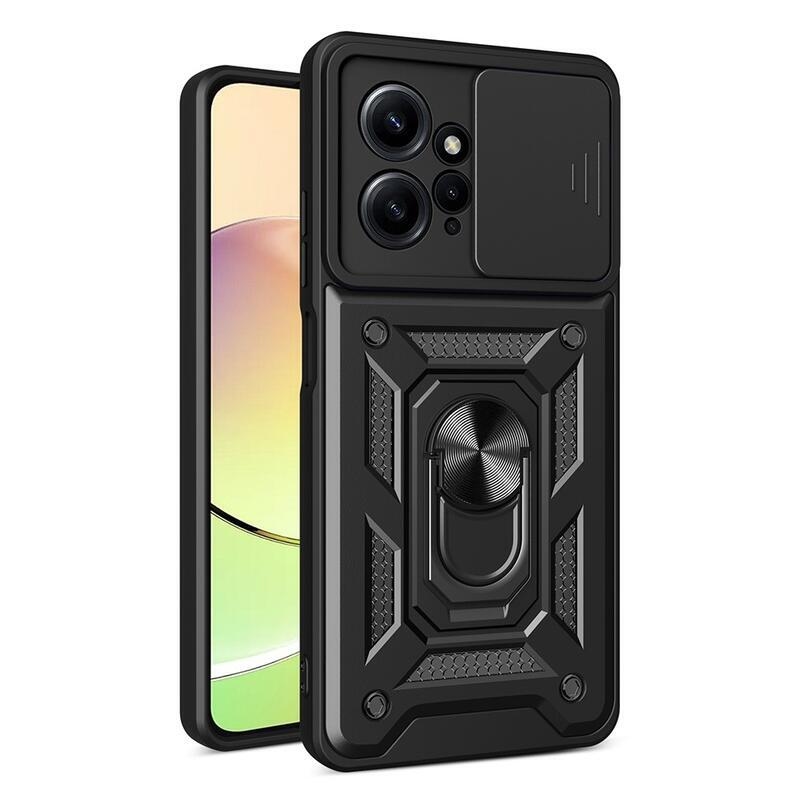 Tartós hibrid borító Xiaomi Redmi Note 12 4G csúszka - fekete