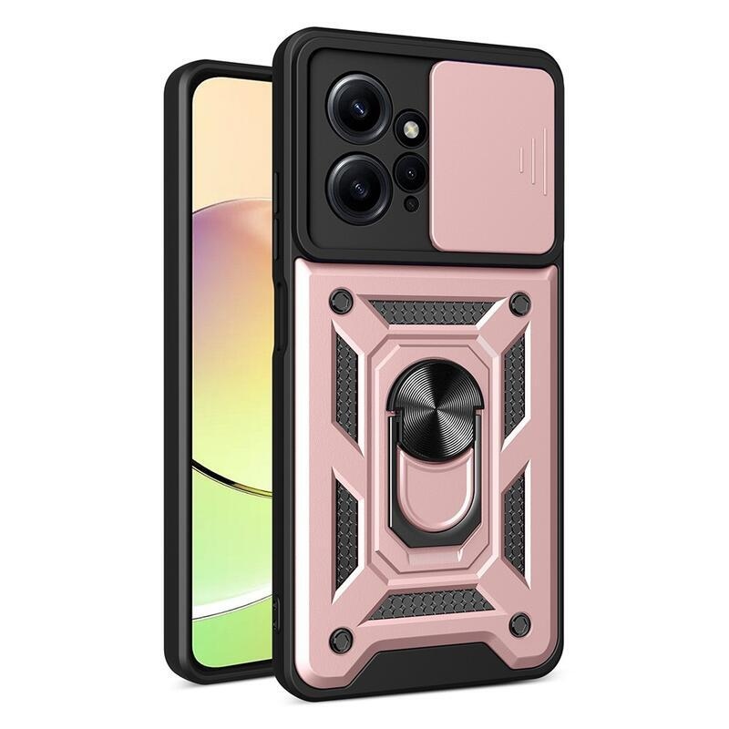 Tartós hibrid borító Xiaomi Redmi Note 12 4G - rózsaarany színben