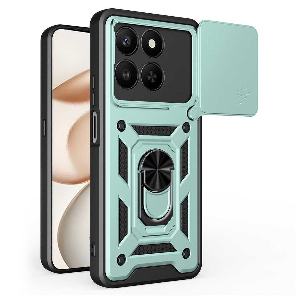 Csúszásálló borítás a Honor 400 Smart 5G/4G/Honor X7d készülékhez - zöld